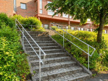 Rekkverk i galvanisert stål