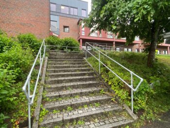 Rekkverk i galvanisert stål